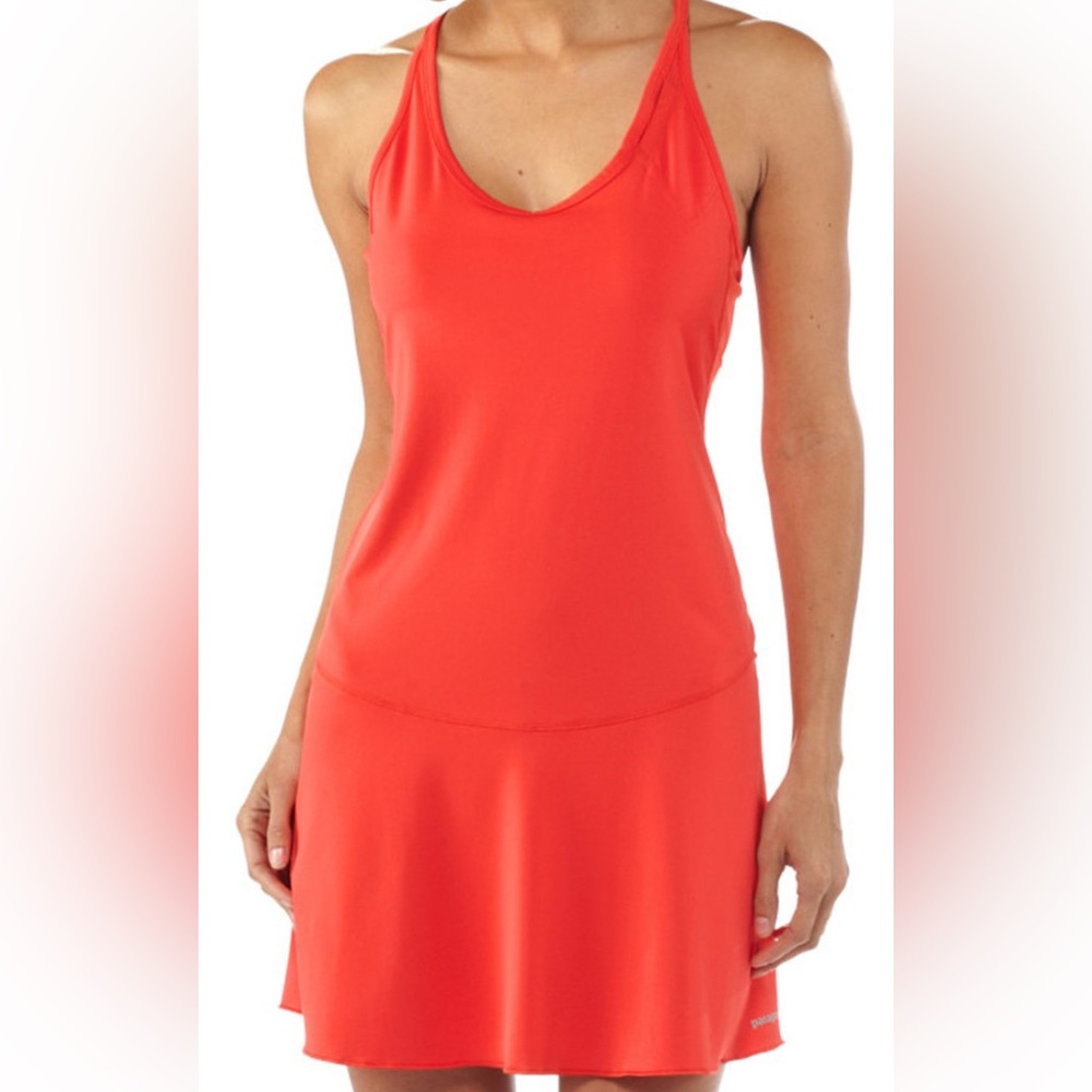 Patagonia Women’s Red Athletic Tank Dress – Size L